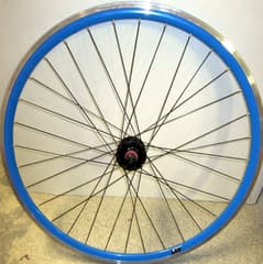 Point Single Speed Front Wheel Blue