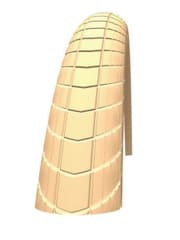 Schwalbe Big Apple Rigid Tyre 20x2.15 Cream K-Guard TwinSkin HS430 - ETRTO 60-559