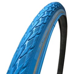 Schwalbe Delta Cruiser Plus Rigid Tyre 700x35C HS431 PunctureGuard TwinSkin Blue - ETRTO 37-622