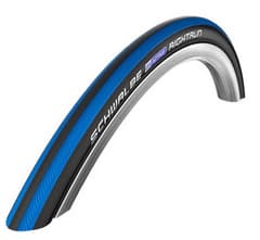 Schwalbe Right Run Rigid Tyre 22x1.0 Blue Black HS387 - ETRTO 25-489