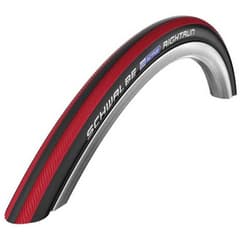 Schwalbe Right Run Rigid Tyre 24x1.0 Red Black HS387 - ETRTO 25-540
