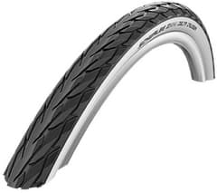 Schwalbe Delta Cruiser Rigid Tyre 700x28C 28x1.10 HS431 White Sidewalls - ETRTO 28-622