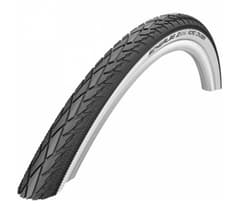 Schwalbe Road Cruiser Rigid Tyre 650x35B 27.5x1.40 HS484 Black with White Sidewalls - ETRTO 37-584