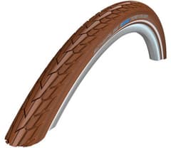Schwalbe Road Cruiser Rigid Tyre 700x40 28x1.60 HS484 Brown Reflex - ETRTO 42-622