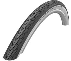 Schwalbe Road Cruiser Rigid Tyre 20x1.75 Black with White Sidewalls - ETRTO 47-406