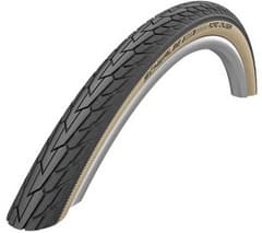 Schwalbe Road Cruiser Rigid Tyre 26x1.75 Black with Beige Sidewalls - ETRTO 47-559