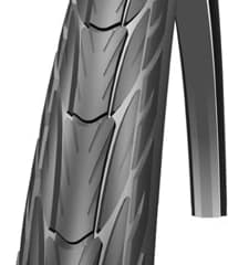 Schwalbe Delta Cruiser Tyre 650x35A Black - ETRTO 37-590
