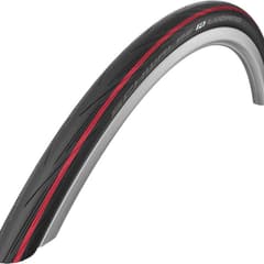 Schwalbe Lugano II HS471 K-Guard Wire Tyre 700x25c Red Stripe - ETRTO 25-622