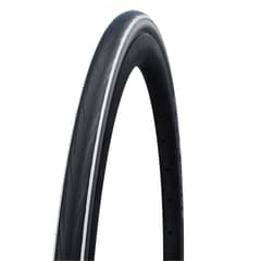 Schwalbe Lugano 2 Rigid Tyre 700x25c HS 471 Black with White Line ETRTO 25-622