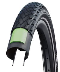 Schwalbe Marathon GreenGuard TwinSkin E-25 Rigid Tyre 700x23C ETRTO 23-622