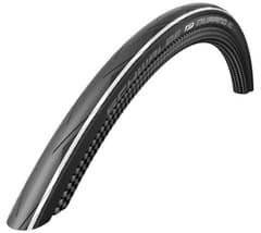 Schwalbe Durano Folding Tyre 700x23 HS464 Black White - ETRTO 23-622