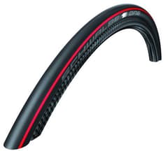 Schwalbe One Folding Tyre 700x25C V-Guard Black Red - ETRTO 25-622