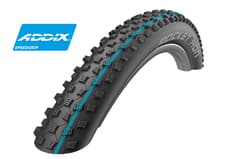 Schwalbe Rocket Ron HS438 Addix SpeedGrip Tubeless Easy Super Ground 27.5x2.60 Rigid Tyre ETRTO 65-584