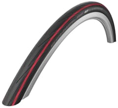 Schwalbe Lugano II Kevlar Guard Foldable Tyre 700x25C Red Stripe ETRTO 25-622