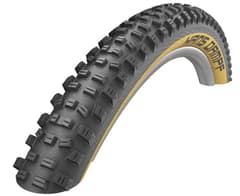 Schwalbe Hans Dampf Folding Tyre 27.5x2.60 Addix Speed SnakeSkin Tubeless Easy HS491 Black Beige - ETRTO 65-584