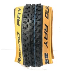 Schwalbe Racing Ray Folding Tyre 29x2.35 Evolution SnakeSkin Addix SpeedGrip Tubeless Easy Black Beige - ETRTO 60-622