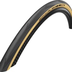 Schwalbe One HS462A Performance RaceGuard Folding Road Tyre 700x25C Black/Beige - ETRTO 25-622