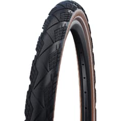 Schwalbe Marathon Efficiency Folding Tyre 28x2.15 Super Race V-Guard HS617 Transparent-Reflex - ETRTO 55-622