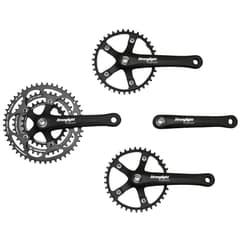 Stronglight Tandem Impact Triple Chainset 48/38/28 Black