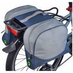 Dahon Double Rear Pannier Bags – 9L Water-Resistant 600D Polyester