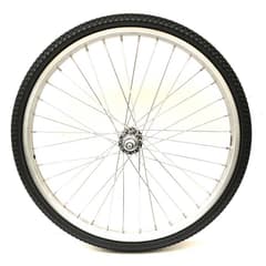 Greentyre Front Wheel with Polyair Solid Tyre 20x1.75