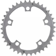 Stronglight Type S Compact Inner Chainring Silver 2x9/10-Speed 36T