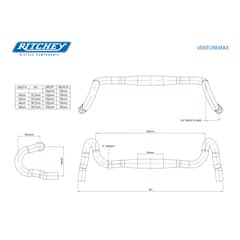 Ritchey Comp Venturemax Handlebar 31.8mm BB Black