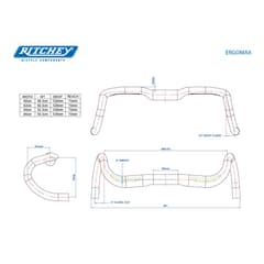 Ritchey Comp Ergomax Handlebar Di2 31.8mm BB Black 