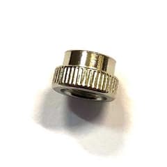 Schwalbe Presta Valve Grooved Nut for Rims Drilled for Schrader Valves