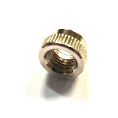 Schwalbe Presta Valve Grooved Nut for Rims Drilled for Schrader Valves