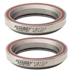 Ritchey Comp Drop In Headset Bearings 41.8x30.5x8mm 45°x45° Pack of 2