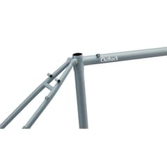 Ritchey Outback V2 Steel Frame with Carbon Fork Grey White