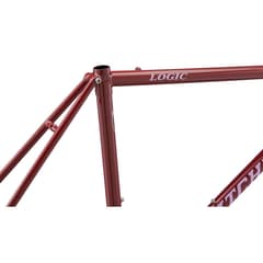 Ritchey Road Logic Steel Frame with Carbon Fork Red Rose Sally's Macarons