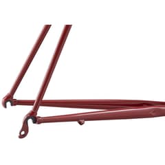 Ritchey Road Logic Steel Frame with Carbon Fork Red Rose Sally's Macarons