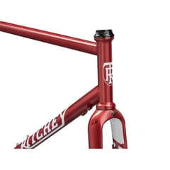 Ritchey Montebello Steel Frame with Carbon Fork - Red