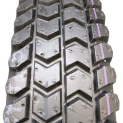 Rolko XSENSE Non-Marking Solid Tyre 3.00-8 4PR CY145 Black - 38 mm Split Rim