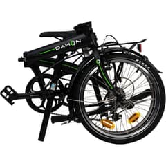Dahon Vybe D7 Folding Bike in Black - 7 Speed