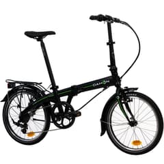 Dahon Vybe D7 Folding Bike in Black - 7 Speed