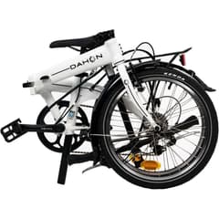 Dahon Vybe D7 Folding Bike in White - 7 Speed