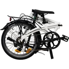 Dahon Vybe D7 Folding Bike in White - 7 Speed
