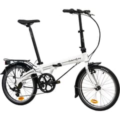Dahon Vybe D7 Folding Bike in White - 7 Speed