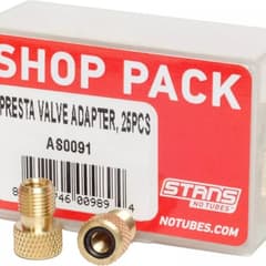 Stan's NoTubes Presta/Schrader Valve Adapters 25pc
