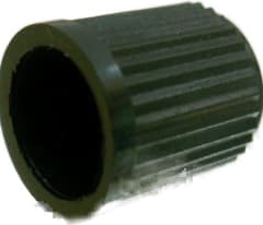 Olympique Schrader Valve Cap Black