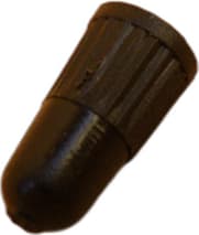 Olympique Presta Valve Cap Black