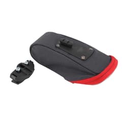Abus Urbanite Canson Saddle Bag Black Red 0.5L