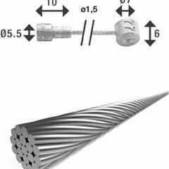 Olympique MTB Brake Cable 3000mm
