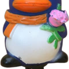 Poet Poet Bird Bike Horn Blue Rose