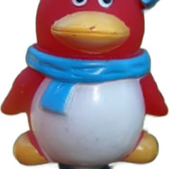 Poet Poet Bird Bike Horn Red Bow