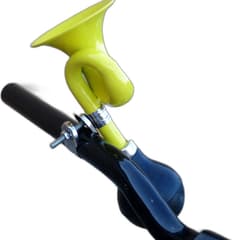 Olympique Volute Metal Bike Horn Black