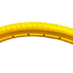 Greentyre Blizzard Solid Tyre Yellow 20x2.125 Internal Rim Width 27-29mm ETRTO 54-406
